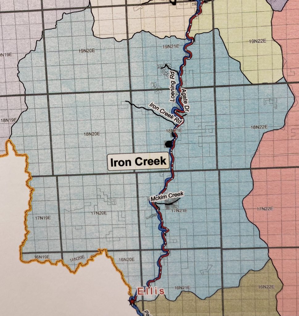 Iron Creek Precinct District Map