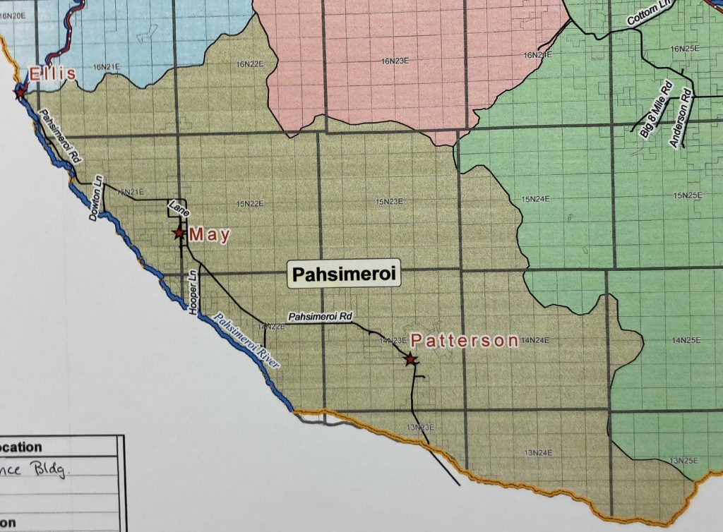 Pahsimeroi Precinct District Map